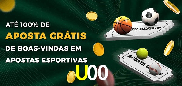 U00 Ate 100% de Aposta Gratis