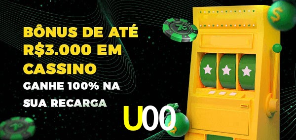 U00 melhor bônus de depósito